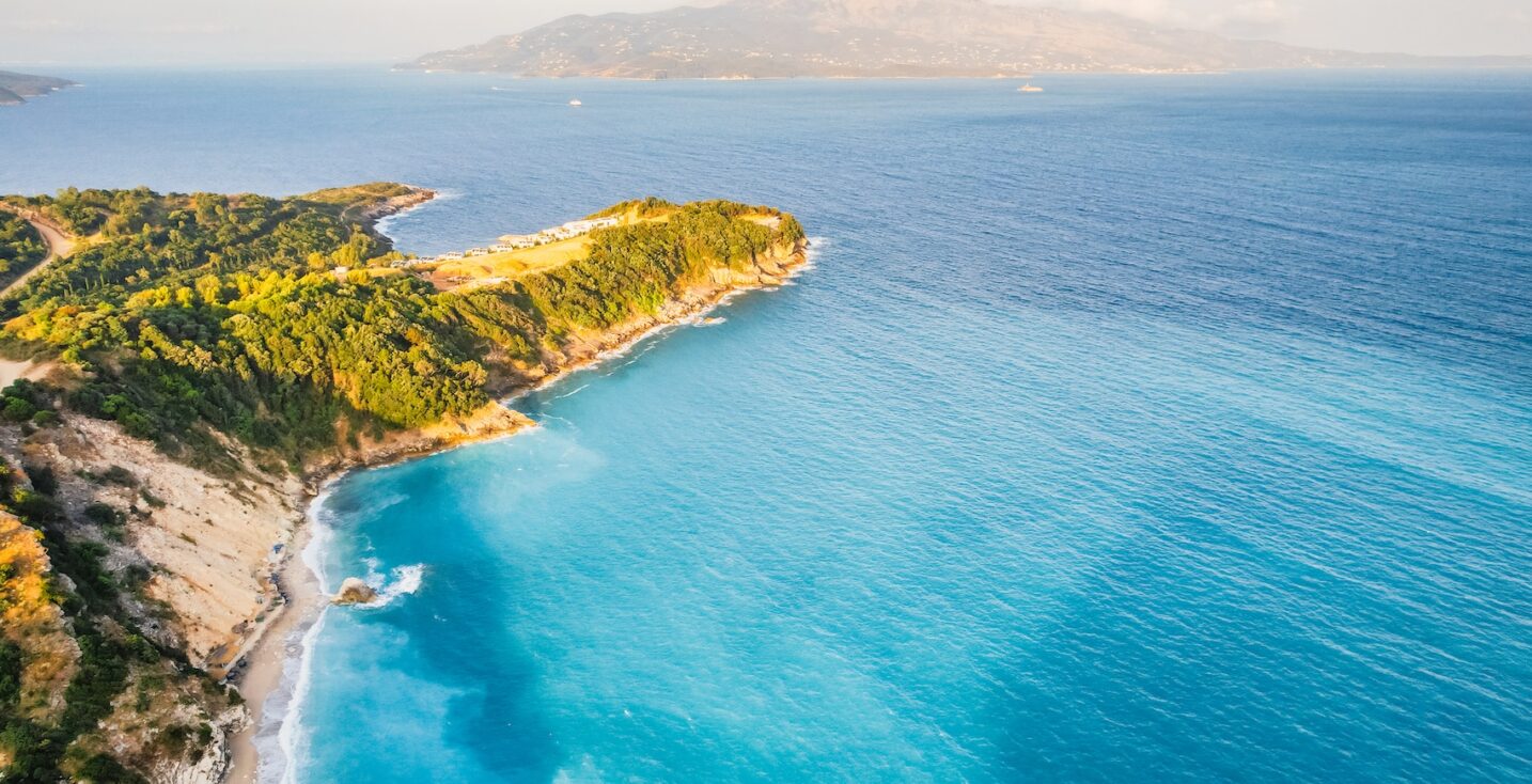 Day trip from Corfu to Ksamil